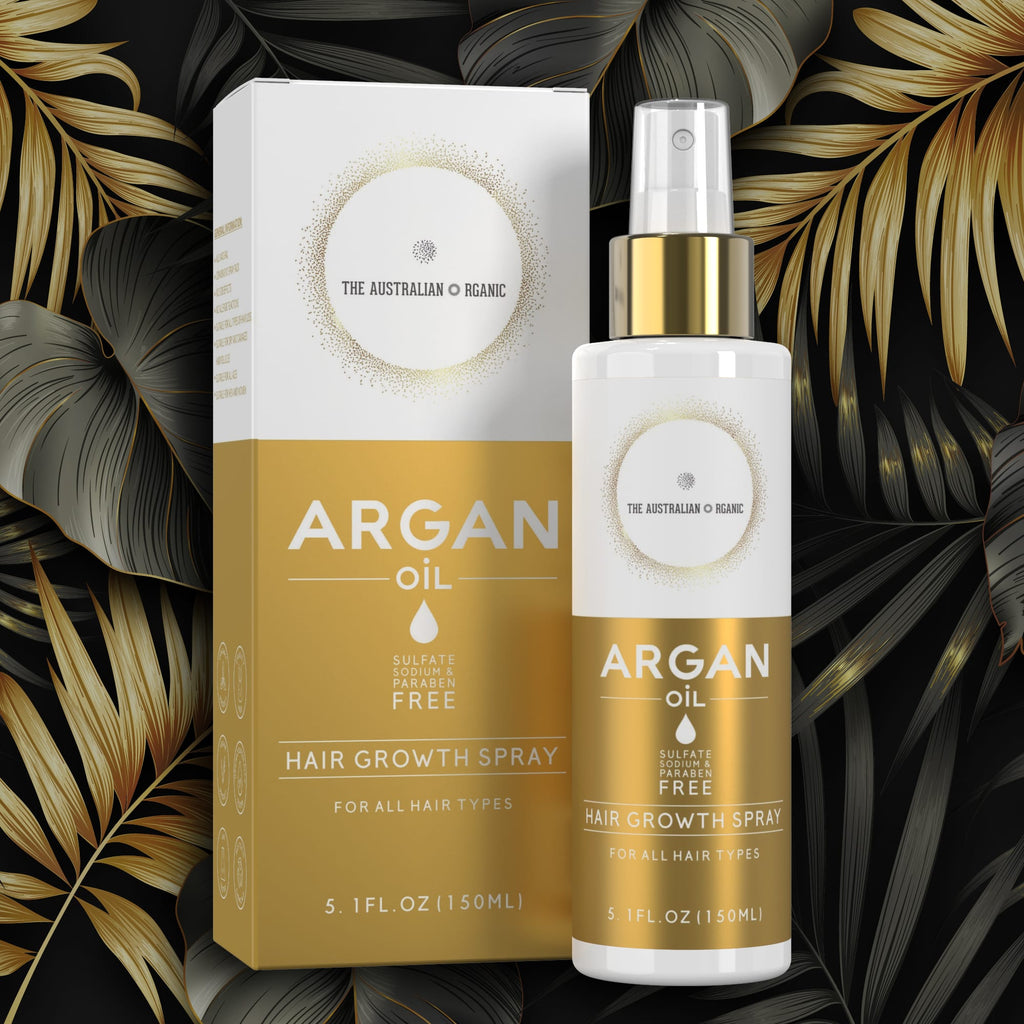 Crecimiento del cabello con aceite de argán - Milagro de 10 minutos - Spray 150ml