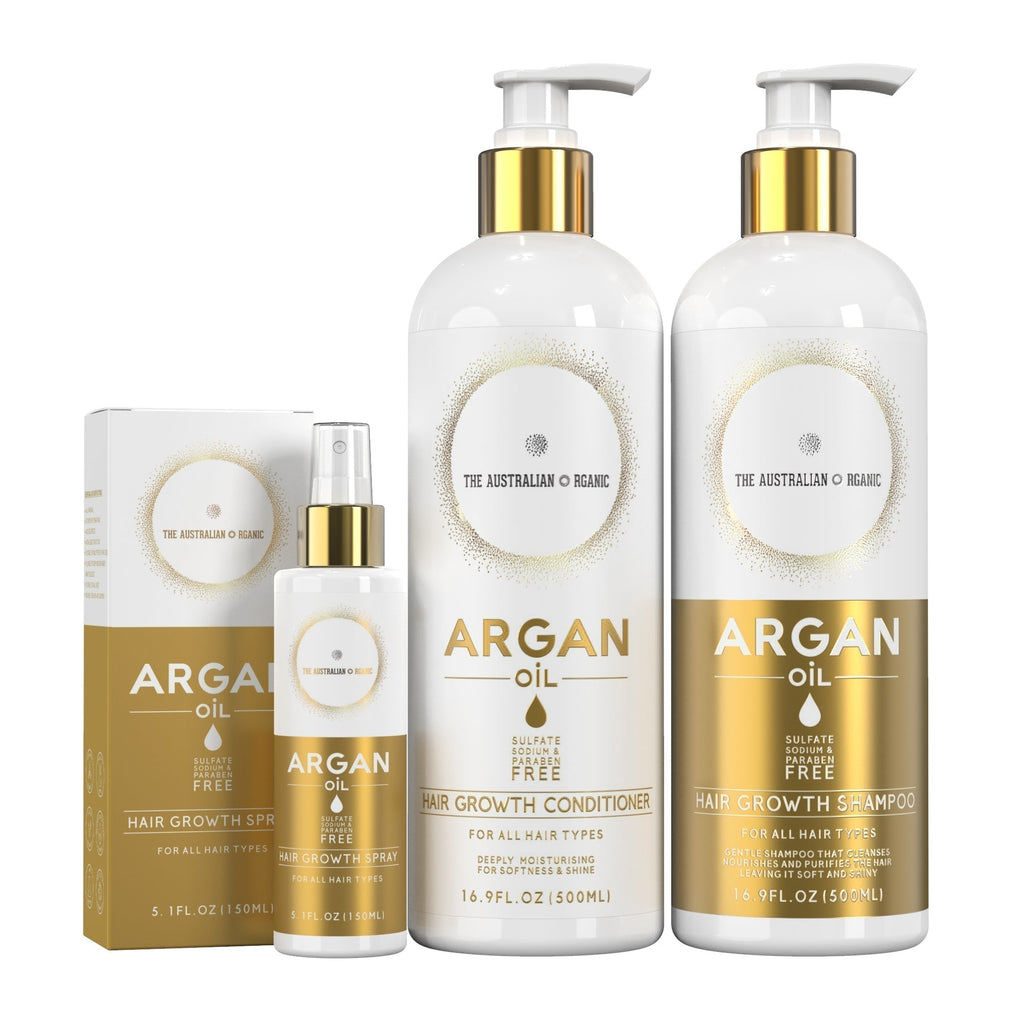 Argan Hair Growth Shampoo Bundle