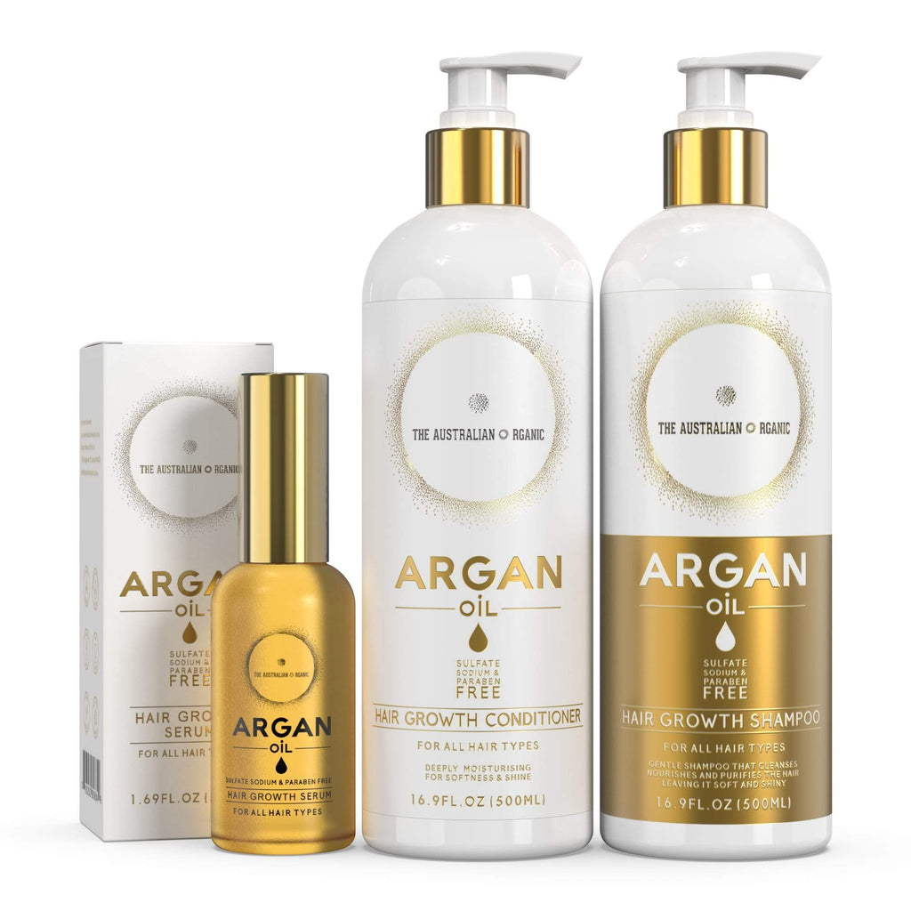 Argan Oil Hair Growth Shampoo Bundle