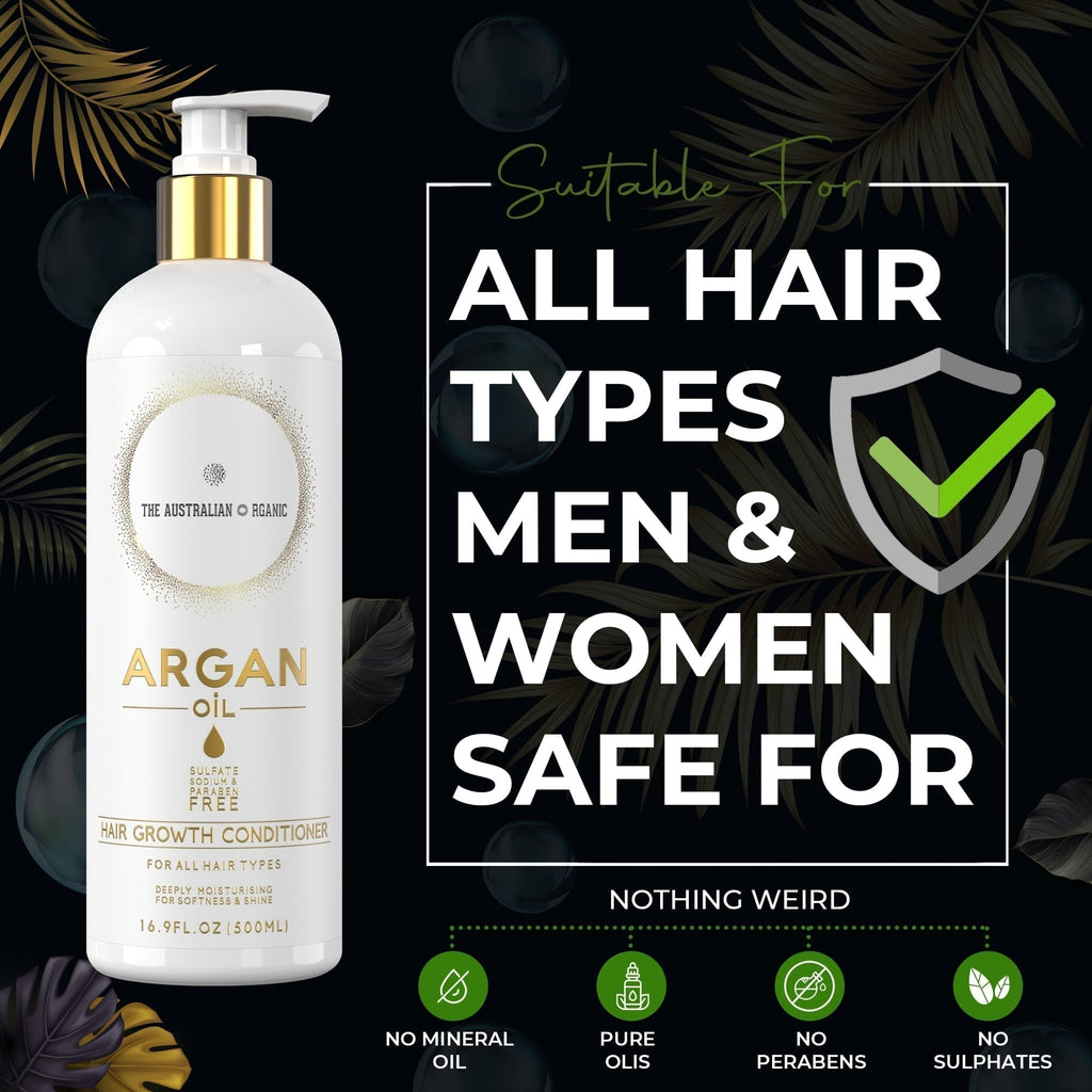 Argan Hair Growth Shampoo Bundle