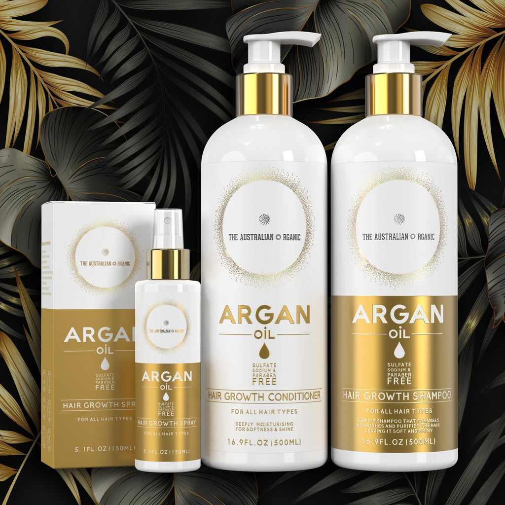Argan Oil Hair Grow Shampoo Bundle